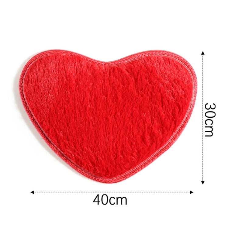 Thảm tắm chống trượt hình trái tim, thảm nhà bếp trang trí nhà, 30*40CM, 40*50CM, 50*60CM, 60*70CM