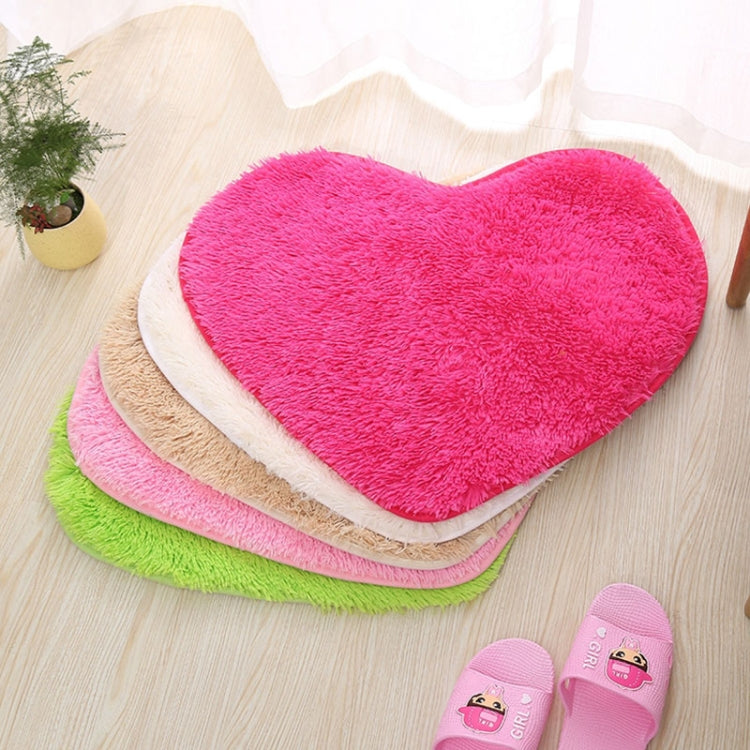 Thảm tắm chống trượt hình trái tim, thảm nhà bếp trang trí nhà, 30*40CM, 40*50CM, 50*60CM, 60*70CM
