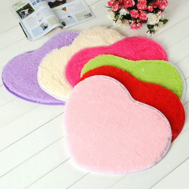 Thảm tắm chống trượt hình trái tim, thảm nhà bếp trang trí nhà, 30*40CM, 40*50CM, 50*60CM, 60*70CM