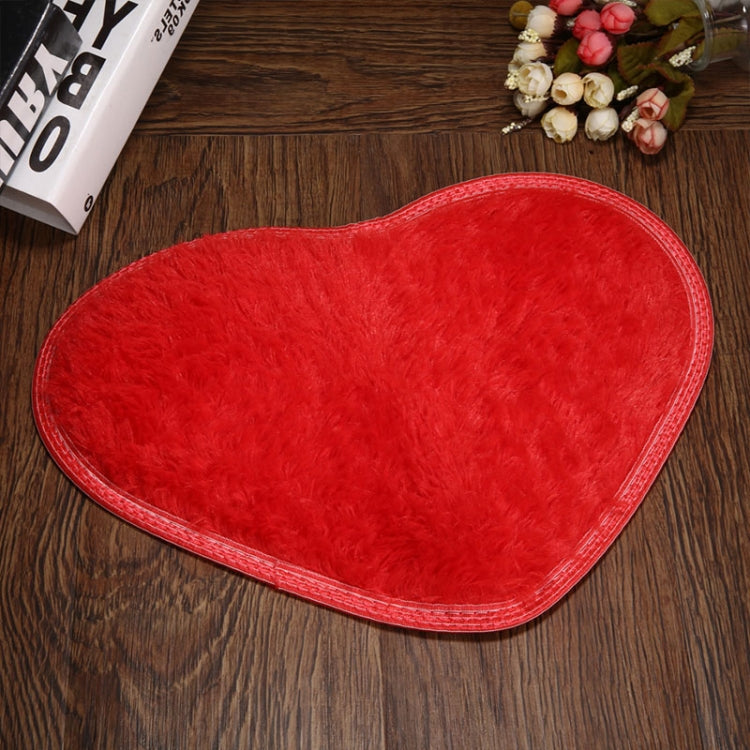 Thảm tắm chống trượt hình trái tim, thảm nhà bếp trang trí nhà, 30*40CM, 40*50CM, 50*60CM, 60*70CM