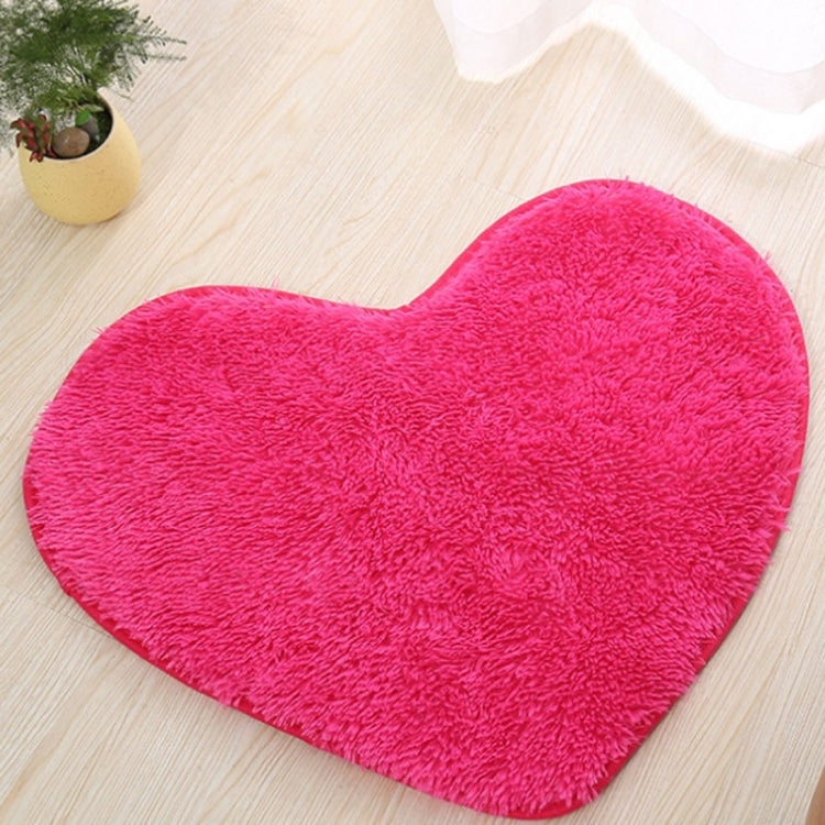 Thảm tắm chống trượt hình trái tim, thảm nhà bếp trang trí nhà, 30*40CM, 40*50CM, 50*60CM, 60*70CM
