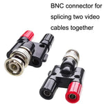 5 cái Đầu nối BNC Male Plug sang hai Banana Jack Female RF Adapter, BNC Male sang hai Banana Female