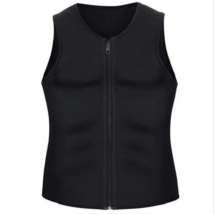 Áo ghi lê nam có khóa kéo, đai nịt bụng thể dục, S, L, XL, XXL, XXXL, M
