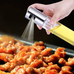 Bình xịt dầu ô liu thủy tinh nhà bếp, bình xịt giấm dầu, bình đựng gia vị