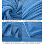 Chăn lông cừu flannel màu trơn, chăn phủ sofa họa tiết kẻ siêu mềm, chăn mùa đông ấm áp dễ giặt, chăn lông giả, kích thước 70x100cm, 200x230cm