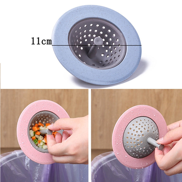 Lưới lọc máy rửa chén vanzlife cho bồn rửa nhà bếp, chống tắc, chống bịt kín, túi lưới rửa, bộ lọc cống, màu hồng, xanh, màu mơ