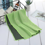 Khăn thể thao thấm hút polyester nhanh khô, thoáng khí, làm mát da, khăn di động, túi giấy bạc 40x80, túi giấy bạc 30x100, túi khóa kéo 30x100, thùng tròn 40x80