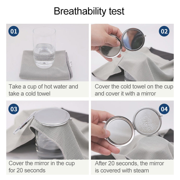 Absorbent Polyester Quick-drying Breathable Cold-skinned Fitness Sports Portable Towel, 30x100 Round Cask, 40x80 Rope Cup, 30x100 Rope Cup, 30x100 Clasp Cup
