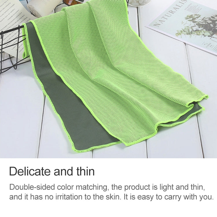 Khăn thể thao làm từ polyester thấm hút, nhanh khô, thoáng khí, làm mát da, di động, kích thước 30x100 tròn, 40x80 cốc dây, 30x100 cốc dây, 30x100 cốc kẹp