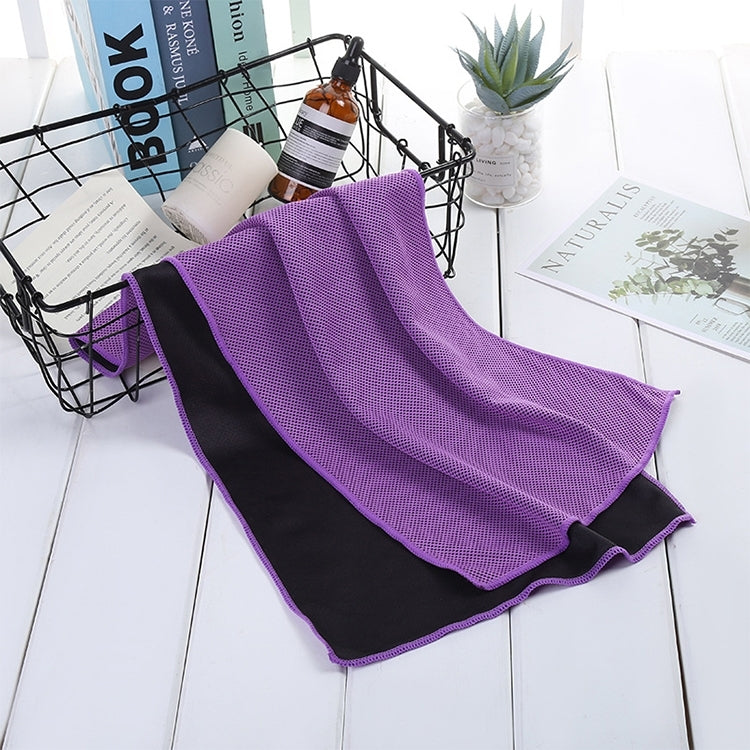 Khăn thể thao làm từ polyester thấm hút, nhanh khô, thoáng khí, làm mát da, di động, kích thước 30x100 tròn, 40x80 cốc dây, 30x100 cốc dây, 30x100 cốc kẹp