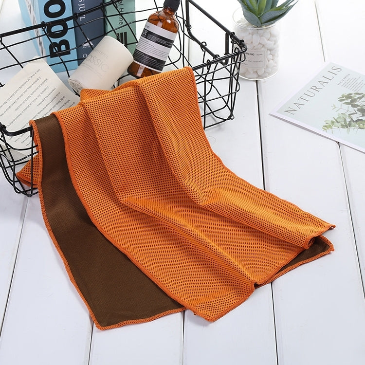 Khăn thể thao làm từ polyester thấm hút, nhanh khô, thoáng khí, làm mát da, di động, kích thước 30x100 tròn, 40x80 cốc dây, 30x100 cốc dây, 30x100 cốc kẹp