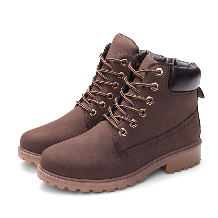 Giày ấm đầu to đôi phong cách thường ngày Martin Boots, size 38, 39, 40, 41, 42, 43
