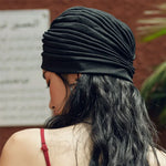 Băng đô turban co giãn cho kỳ nghỉ mũ ngủ che tai