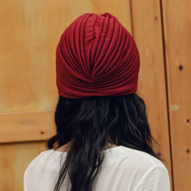 Băng đô turban co giãn cho kỳ nghỉ mũ ngủ che tai