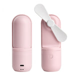 Quạt gấp mini cầm tay sạc USB để bàn