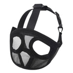 Khẩu trang miệng chó Bulldog Dụng cụ thú cưng, Phiên bản phủ lưới toàn bộ, XXS, XS, S, M, L