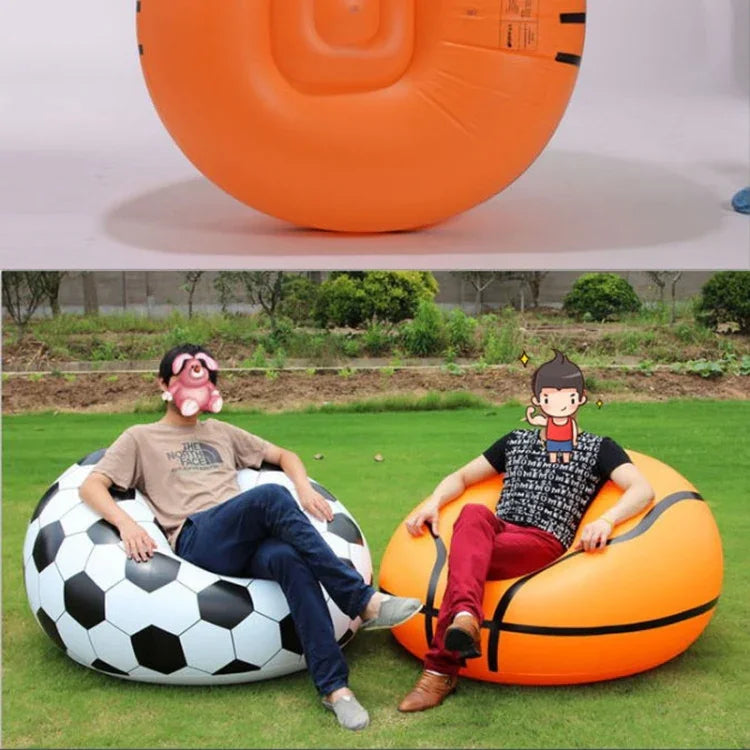 Ghế lười thời trang, sofa bơm hơi sáng tạo, ghế đẩu đơn