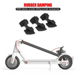 Bộ giảm chấn cao su tay cầm đứng chống sốc 3 trong 1 cho xe scooter điện Xiaomi