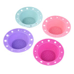 Khay cọ silicone cho dụng cụ làm đẹp, bát rửa cọ trang điểm đặc biệt