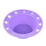 Khay cọ silicone cho dụng cụ làm đẹp, bát rửa cọ trang điểm đặc biệt