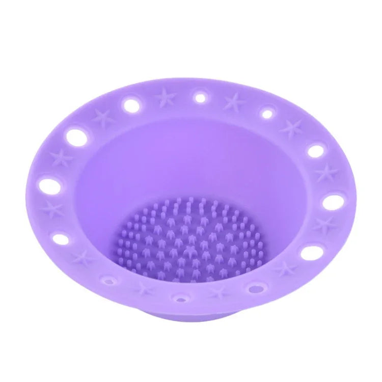 Khay cọ silicone cho dụng cụ làm đẹp, bát rửa cọ trang điểm đặc biệt