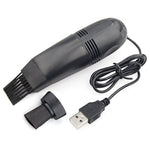 Máy hút bụi mini USB cho bàn phím máy tính để bàn kèm bàn chải