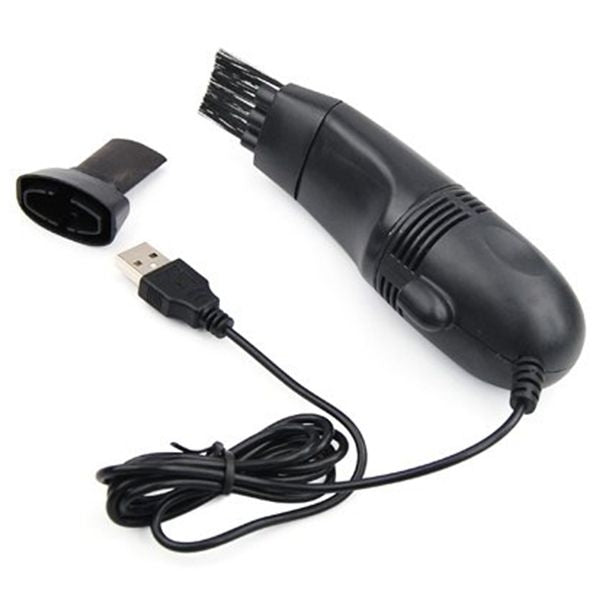 Máy hút bụi mini USB cho bàn phím máy tính để bàn kèm bàn chải