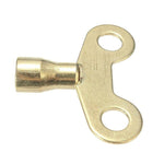 Bộ 5 chìa khóa vòi nước bằng đồng thau đặc, ổ khóa lỗ vuông cho hệ thống ống nước, đường kính trong 6,25 mm