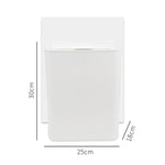 Thùng rác thông minh cảm ứng tự động có nắp đậy, dùng trong phòng khách, bếp, phòng tắm, loại sạc điện