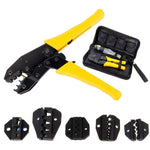 Bộ kìm bấm cos đầu dây trần cách điện đa năng WXK-30JN Dụng cụ cầm tay thợ điện, WXK-30JN