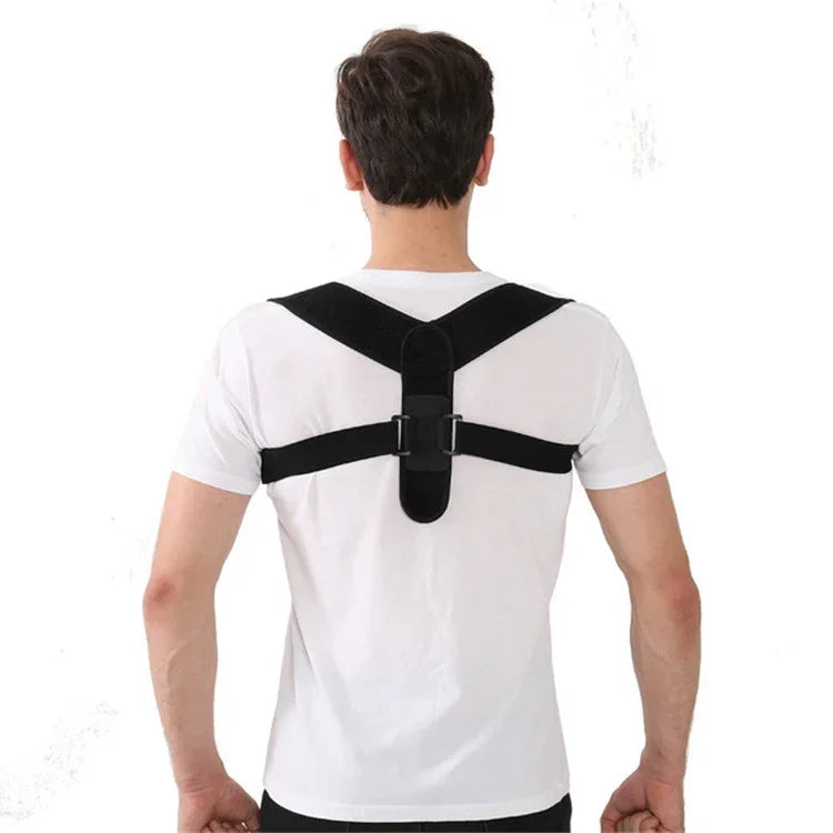 Humpback Correction Belt Round Shoulder With Chest Back Posture Corrector, BBJ-40801