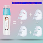 Bình xịt dưỡng ẩm mini di động sạc lại được, máy tạo ẩm làm đẹp khử trùng tự động phun cồn, Bình xịt dưỡng ẩm