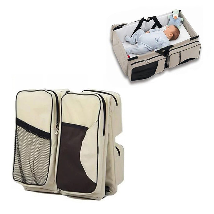 Giường gấp du lịch di động cho trẻ sơ sinh, túi đựng kiểu mummy