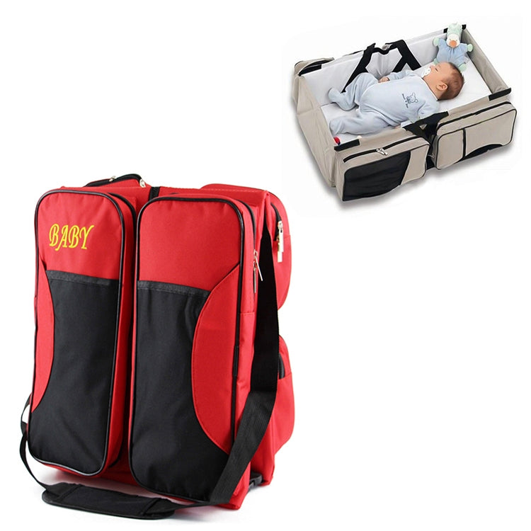 Giường gấp du lịch di động cho trẻ sơ sinh, túi đựng kiểu mummy