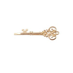 Kẹp tóc mini vintage hình chìa khóa kẹp chữ phụ kiện tóc nữ