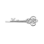Kẹp tóc mini vintage hình chìa khóa kẹp chữ phụ kiện tóc nữ
