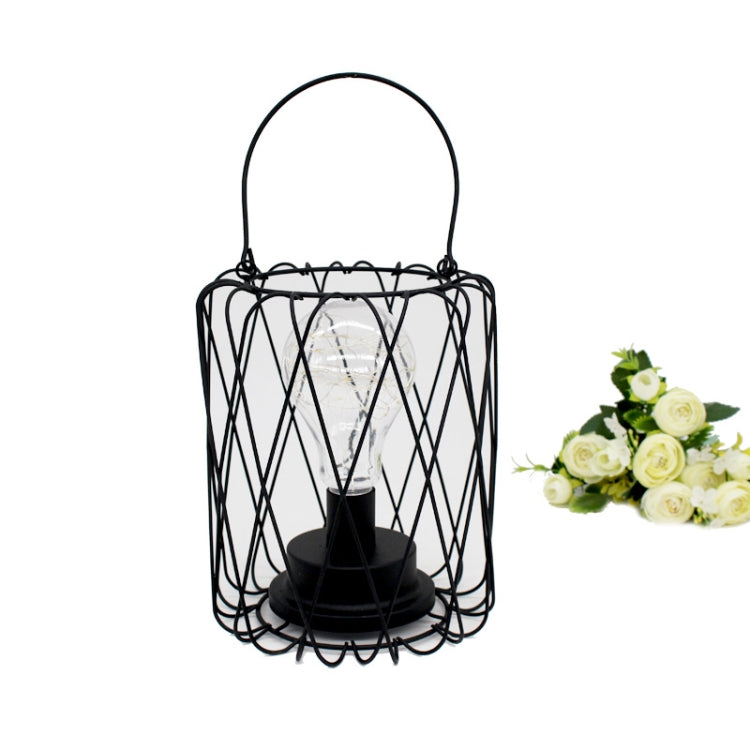 Đèn đồng tối giản đèn bàn sắt rèn phòng ngủ gia đình, di động, USB