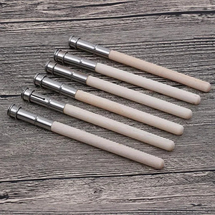 2 cái giá đỡ bút chì đầu đơn bằng gỗ, dụng cụ viết phác thảo cho trường học và văn phòng