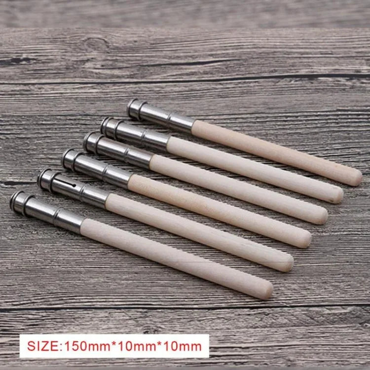 2 cái giá đỡ bút chì đầu đơn bằng gỗ, dụng cụ viết phác thảo cho trường học và văn phòng