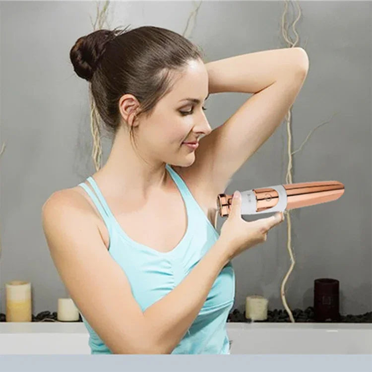 Máy triệt lông điện dạng son môi cho nữ Alecoy