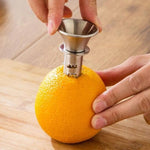 Máy vắt cam thủ công bằng thép không gỉ gia dụng, máy vắt chanh dày, máy vắt chanh