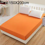 Bảo vệ đệm giường màu trơn, tấm trải giường, ga trải giường có chun, kích thước 180x200cm, 150x200cm