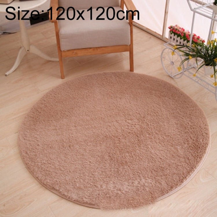 Thảm tròn KSolid bằng nỉ mềm chống trượt, thảm khu vực phòng trẻ em, đường kính: 80cm, 100cm, 120cm