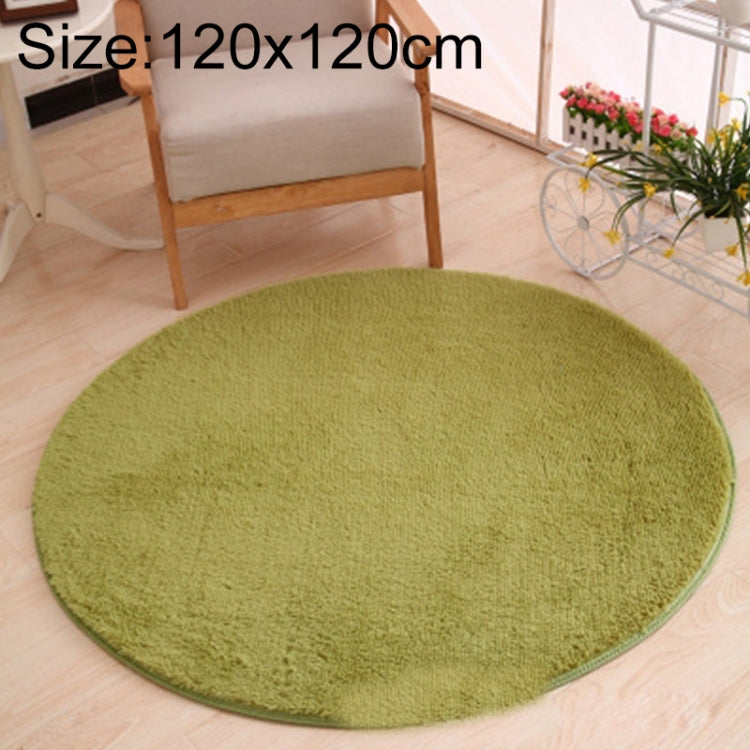 Thảm tròn KSolid bằng nỉ mềm chống trượt, thảm khu vực phòng trẻ em, đường kính: 80cm, 100cm, 120cm