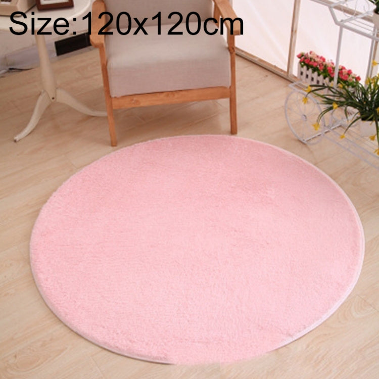 Thảm tròn KSolid bằng nỉ mềm chống trượt, thảm khu vực phòng trẻ em, đường kính: 80cm, 100cm, 120cm