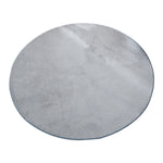 Thảm lông mềm tròn KSolid chống trượt, thảm trải sàn phòng trẻ em, đường kính: 140cm, đường kính: 160cm