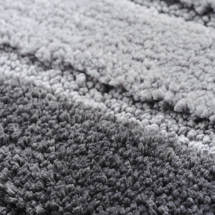 Thảm trải sàn nhà bếp, phòng tắm chống trượt sợi microfiber sọc, kích thước 46x71cm, 51x81.5cm