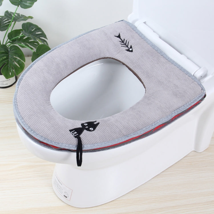 Bọc nắp bồn cầu nhà tắm có thể giặt, đệm mềm giữ ấm, thảm nắp bồn cầu, sản phẩm gia dụng