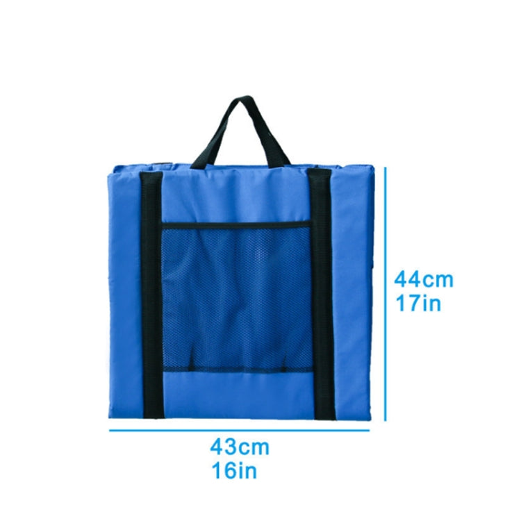 Đệm Ngồi Gấp Chống Ẩm Chống Bẩn Chống Mài Mòn Dùng Cho Cắm Trại Dã Ngoại Ngoài Trời, 44 x 43 x 44 Đỏ, 44 x 43 x 44 Đen