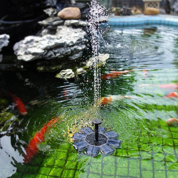 Đài Phun Năng Lượng Mặt Trời Hình Cánh Hoa Nổi Trang Trí Hồ Vườn, Đài Phun Năng Lượng Mặt Trời Hình Cánh Hoa